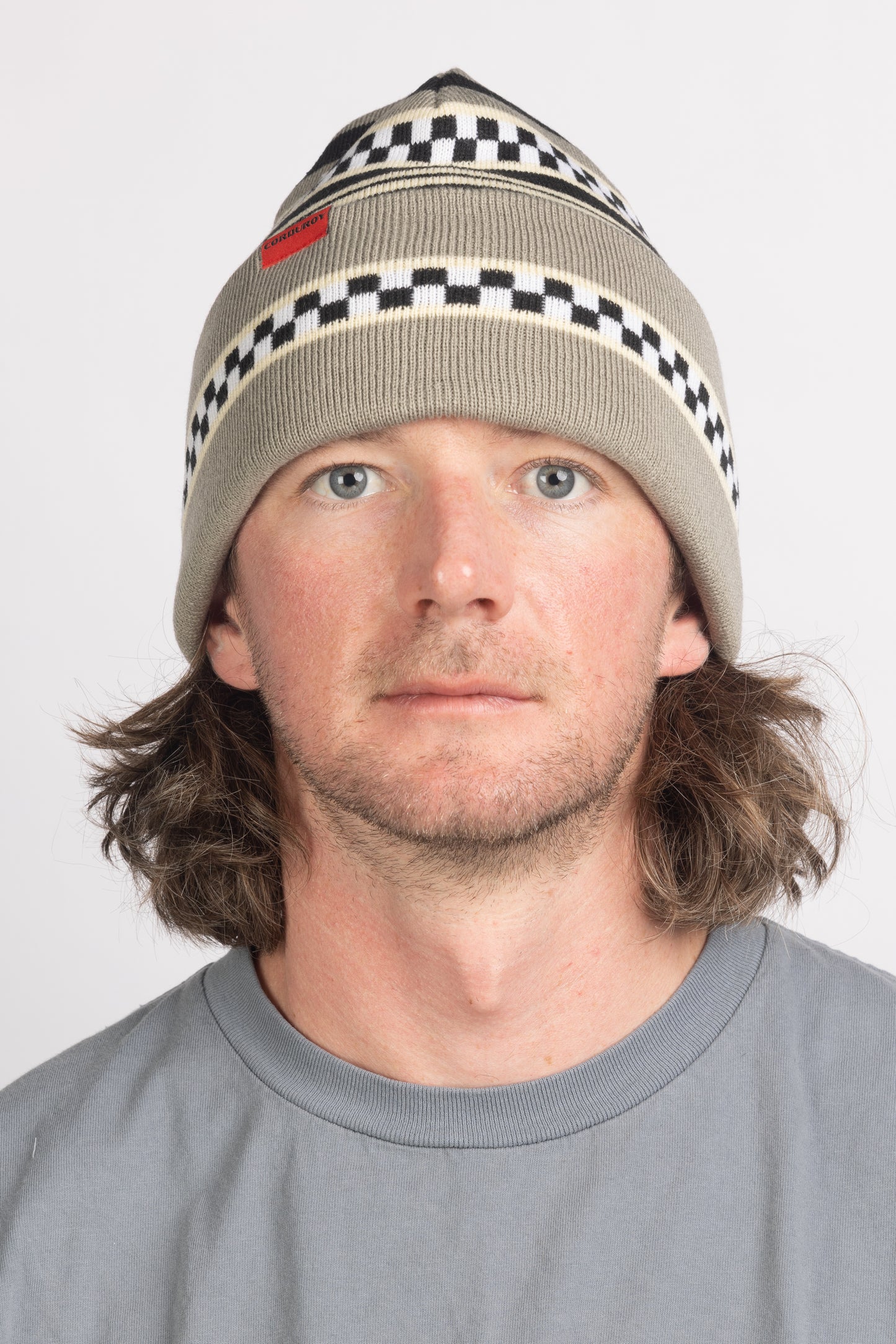 CHECKSTRIPE GREY
