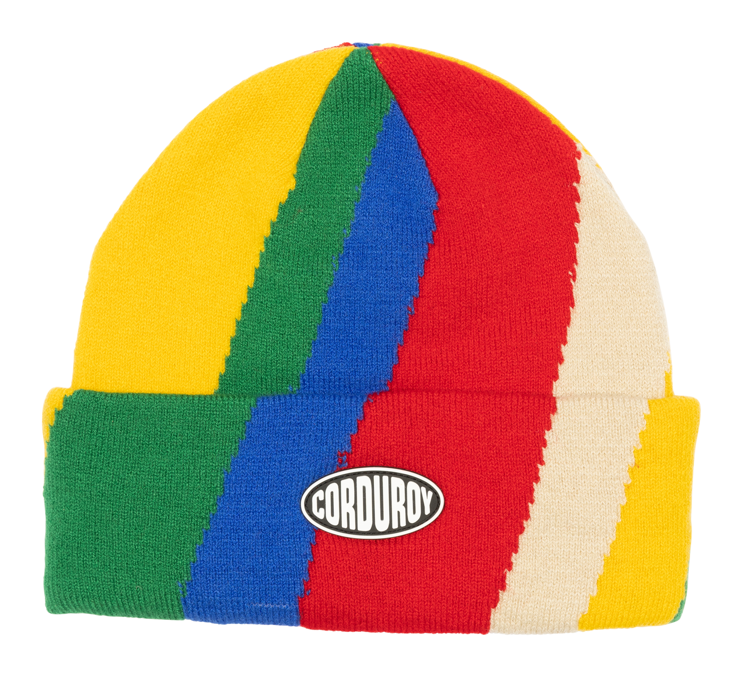 VERTICAL BEANIE - RAINBOW